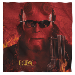 Hellboy 2 The Golden Army Big Red - Bandana Bandanas Hellboy   