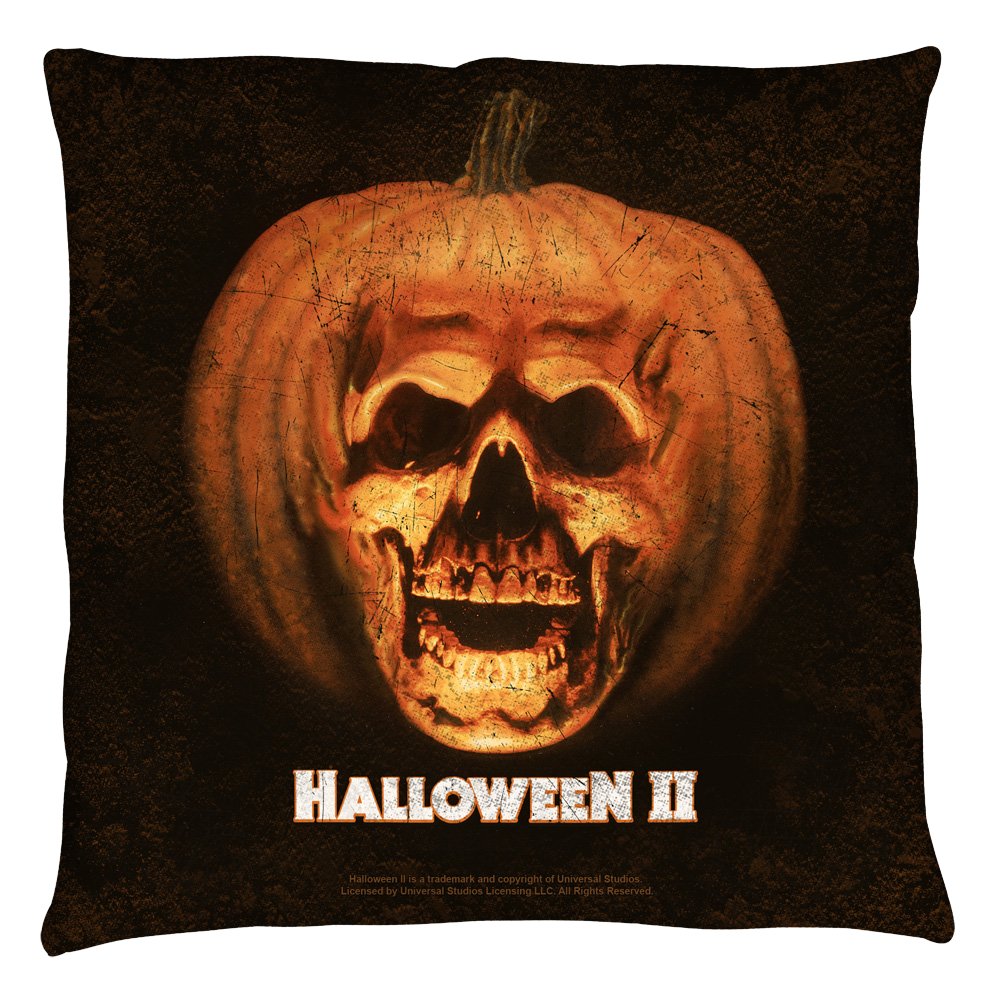 Halloween Ii - Poster Throw Pillow Throw Pillows Halloween   