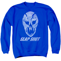 Slap Shot The Mask - Men's Crewneck Sweatshirt Men's Crewneck Sweatshirt Slap Shot   
