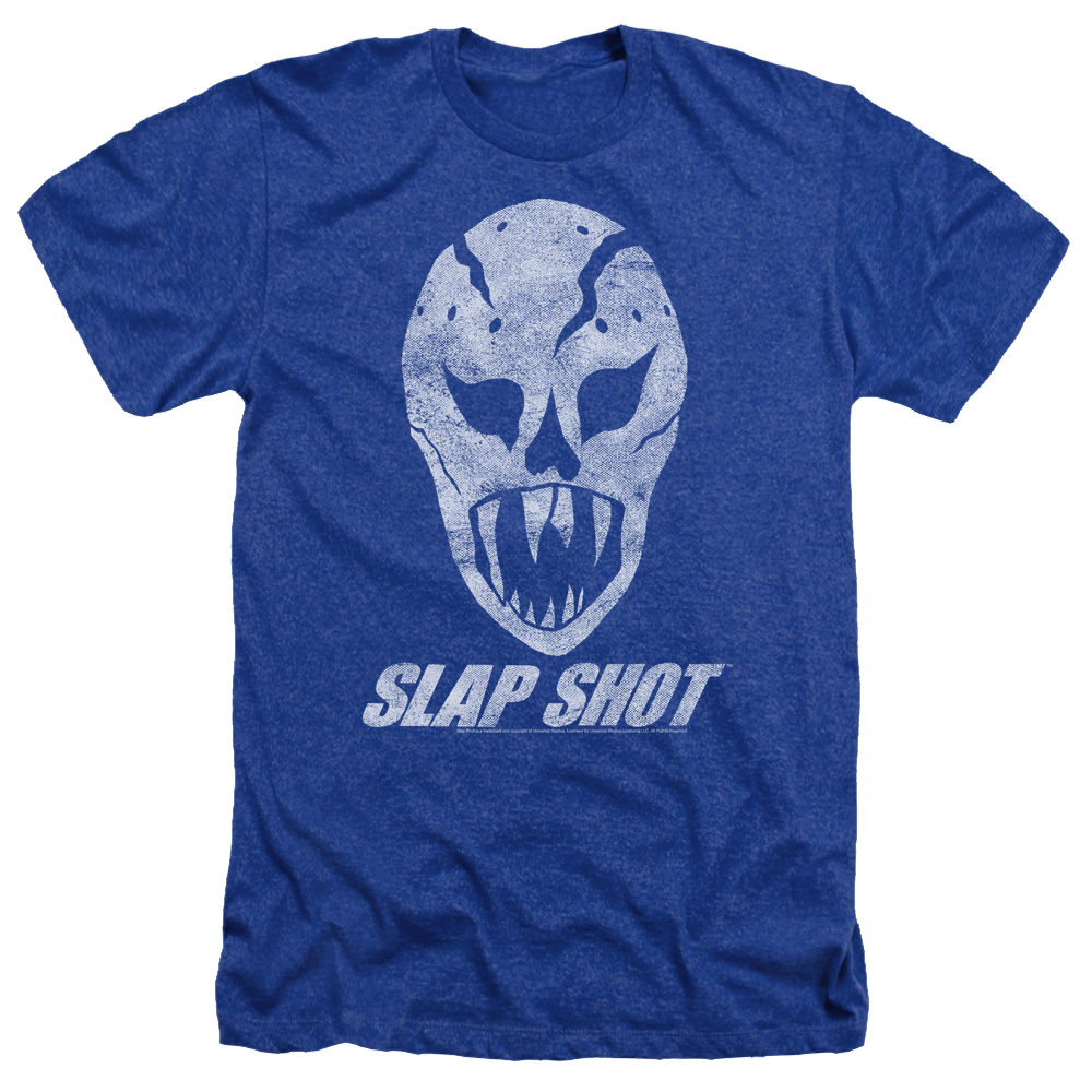 Slap Shot The Mask - Men's Heather T-Shirt Men's Heather T-Shirt Slap Shot   
