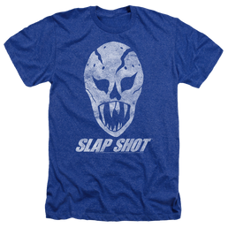 Slap Shot The Mask - Men's Heather T-Shirt Men's Heather T-Shirt Slap Shot   