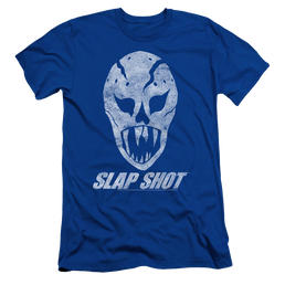 Slap Shot The Mask - Men's Slim Fit T-Shirt Men's Slim Fit T-Shirt Slap Shot   