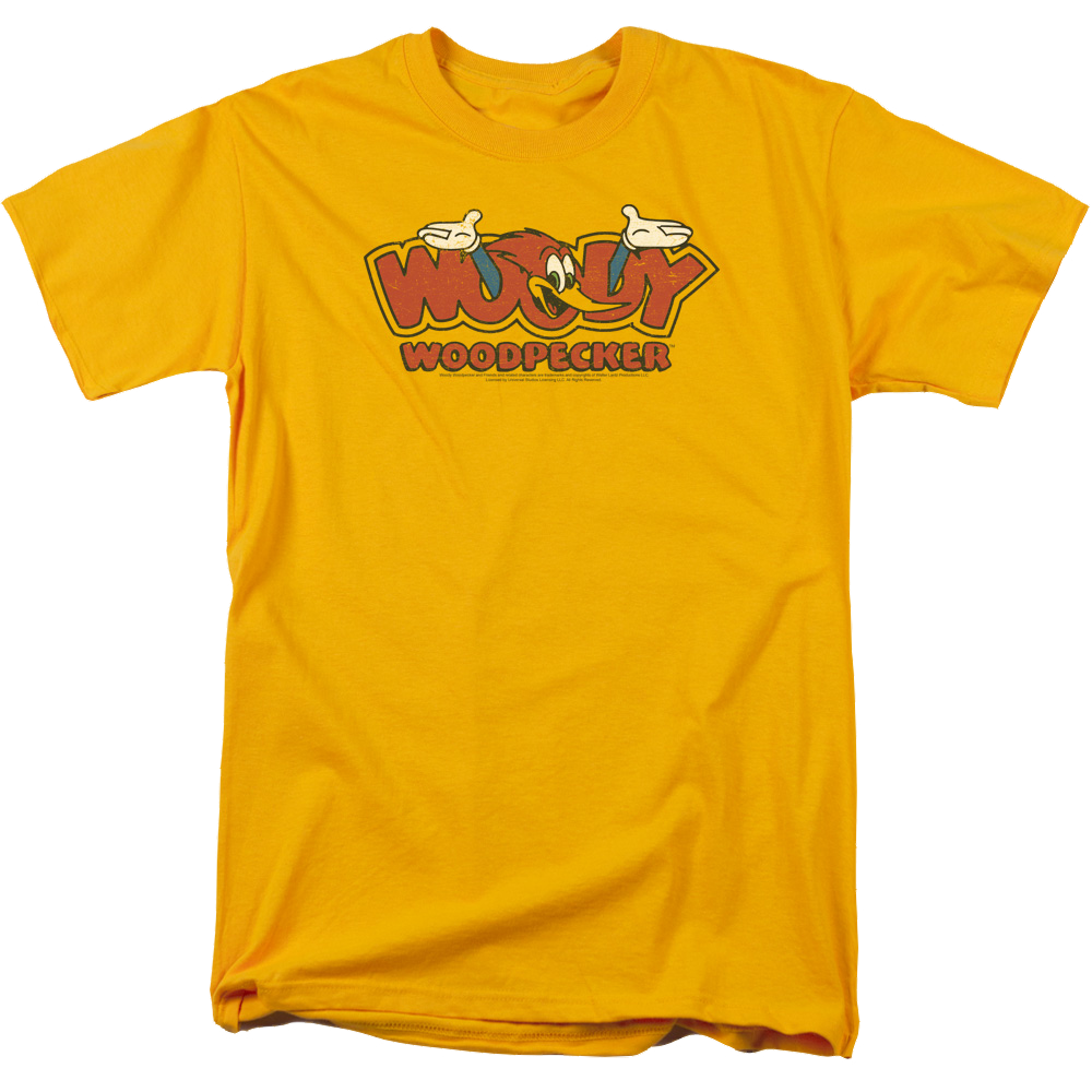 Woody Woodpecker In Logo - Men's Regular Fit T-Shirt Men's Regular Fit T-Shirt Woody Woodpecker   