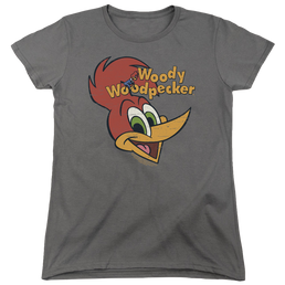Woody Woodpecker Retro Logo - Women's T-Shirt Women's T-Shirt Woody Woodpecker   