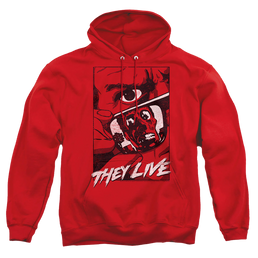 They Live Graphic Poster - Pullover Hoodie Pullover Hoodie They Live   