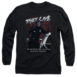 They Live Dead Wrong - Men's Long Sleeve T-Shirt Men's Long Sleeve T-Shirt They Live   