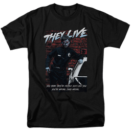 They Live Dead Wrong - Men's Regular Fit T-Shirt Men's Regular Fit T-Shirt They Live   