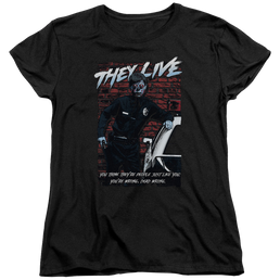 They Live Dead Wrong - Women's T-Shirt Women's T-Shirt They Live   