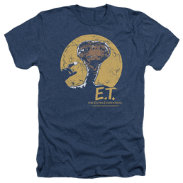 E.T. Moon Frame - Men's Heather T-Shirt Men's Heather T-Shirt E.T.   