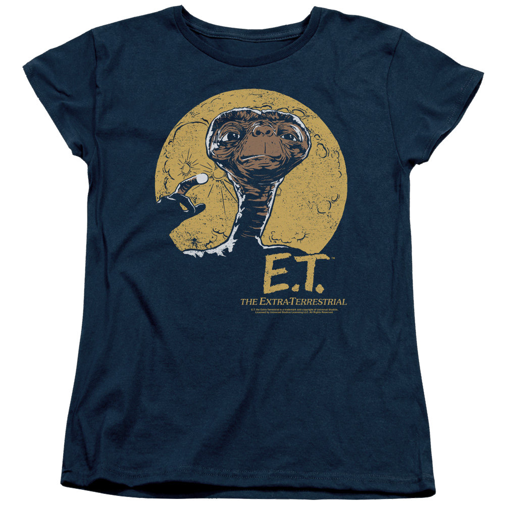 E.T. Moon Frame - Women's T-Shirt Women's T-Shirt E.T.   