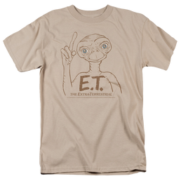 E.T. The Extra-Terrestrial Pointing - Men's Regular Fit T-Shirt Men's Regular Fit T-Shirt E.T.   