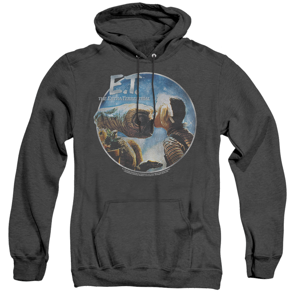 E.T. The Extra-Terrestrial Gertie Kisses - Heather Pullover Hoodie Heather Pullover Hoodie E.T.   