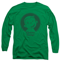 Curious George Classic Wink - Men's Long Sleeve T-Shirt Men's Long Sleeve T-Shirt Curious George   