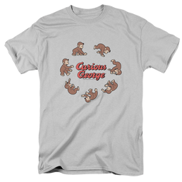 Curious George Rolling Fun Der - Men's Regular Fit T-Shirt Men's Regular Fit T-Shirt Curious George   