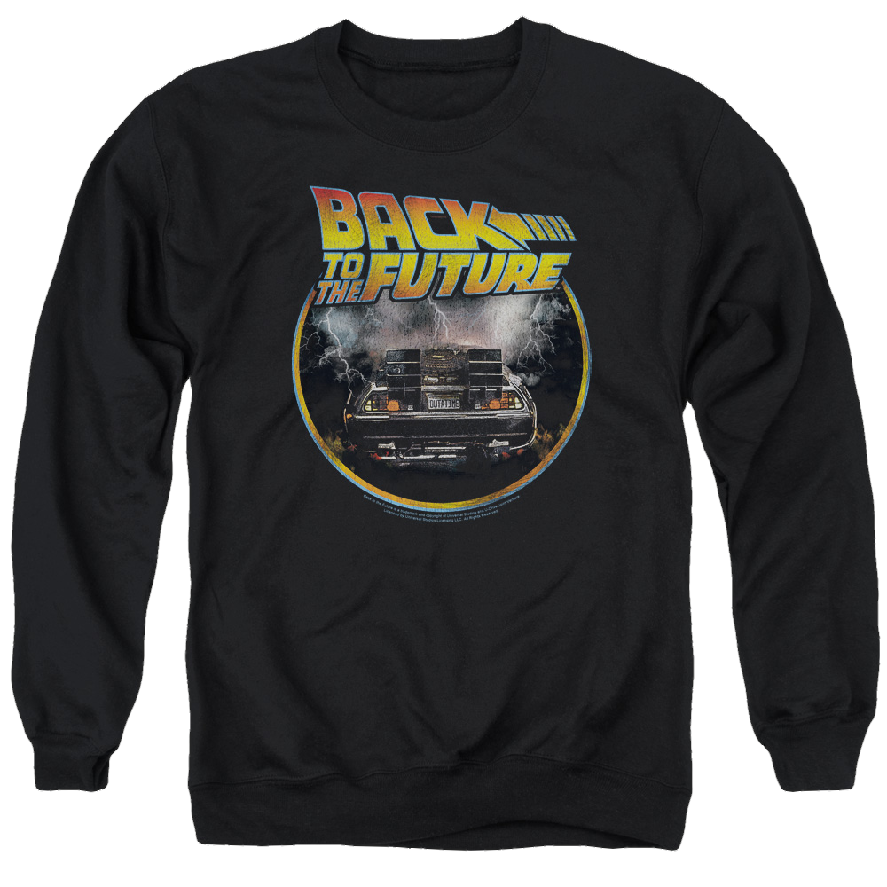 Back To The Future Back - Men's Crewneck Sweatshirt Men's Crewneck Sweatshirt Back to the Future   