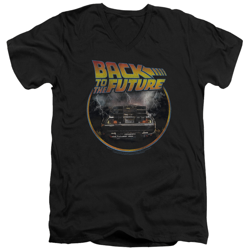 Back To The Future Back - Men's V-Neck T-Shirt Men's V-Neck T-Shirt Back to the Future   