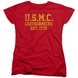 U.S. Marine Corps Leathernecks Women's T-Shirt Women's T-Shirt U.S. Marine Corps.   