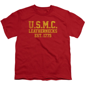 U.S. Marine Corps Leathernecks Youth T-Shirt (Ages 8-12) Youth T-Shirt (Ages 8-12) U.S. Marine Corps.   