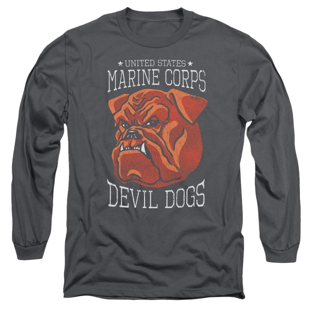 U.S. Marine Corps Devil Dogs Men's Long Sleeve T-Shirt Men's Long Sleeve T-Shirt U.S. Marine Corps.   