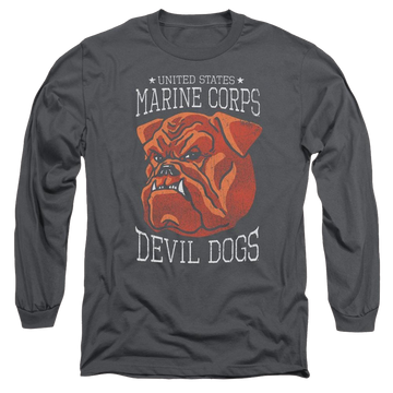 U.S. Marine Corps Devil Dogs Men's Long Sleeve T-Shirt Men's Long Sleeve T-Shirt U.S. Marine Corps.   