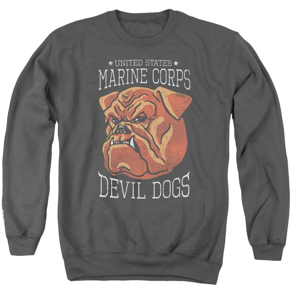 U.S. Marine Corps Devil Dogs Men's Crewneck Sweatshirt Men's Crewneck Sweatshirt U.S. Marine Corps.   