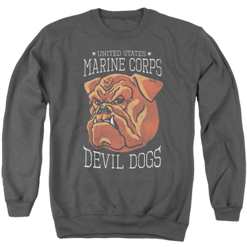 U.S. Marine Corps Devil Dogs Men's Crewneck Sweatshirt Men's Crewneck Sweatshirt U.S. Marine Corps.   
