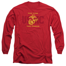 U.S. Marine Corps. Split Tag - Men's Long Sleeve T-Shirt Men's Long Sleeve T-Shirt U.S. Marine Corps.   