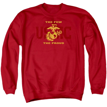 U.S. Marine Corps Split Tag Men's Crewneck Sweatshirt Men's Crewneck Sweatshirt U.S. Marine Corps.   