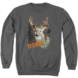 U.S. Marine Corps Marine Deer Men's Crewneck Sweatshirt Men's Crewneck Sweatshirt U.S. Marine Corps.   