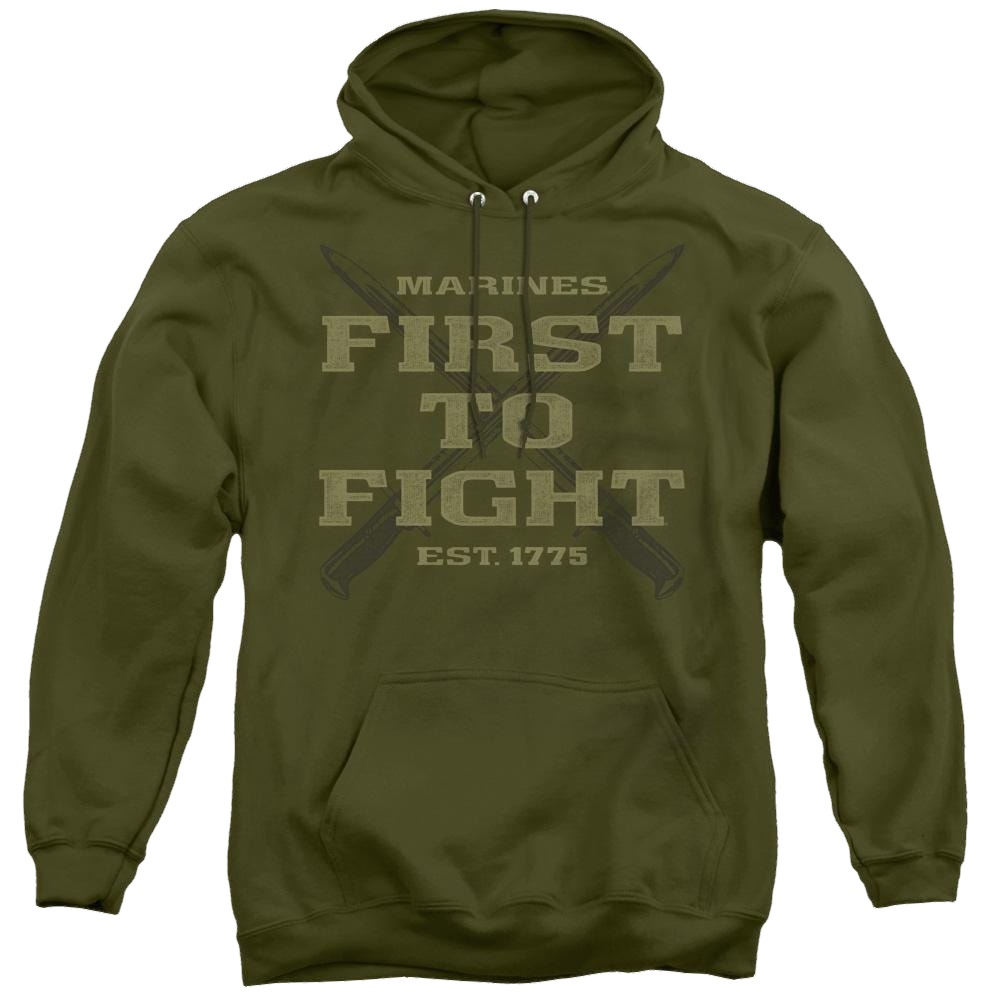 U.S. Marine Corps. First - Pullover Hoodie Pullover Hoodie U.S. Marine Corps.   