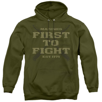 U.S. Marine Corps. First - Pullover Hoodie Pullover Hoodie U.S. Marine Corps.   
