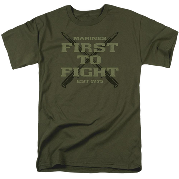 U.S. Marine Corps First Men's Regular Fit T-Shirt Men's Regular Fit T-Shirt U.S. Marine Corps.   