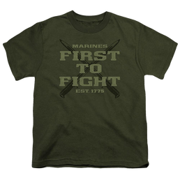 U.S. Marine Corps First Youth T-Shirt (Ages 8-12) Youth T-Shirt (Ages 8-12) U.S. Marine Corps.   