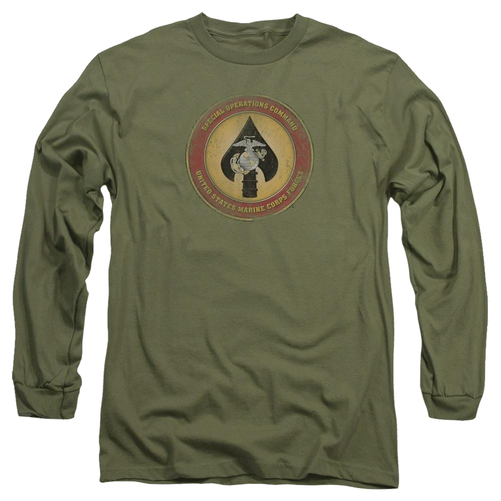 U.S. Marine Corps Special Operations Command Patch Men's Long Sleeve T-Shirt Men's Long Sleeve T-Shirt U.S. Marine Corps.   