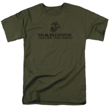 U.S. Marine Corps. Distressed Logo - Men's Regular Fit T-Shirt Men's Regular Fit T-Shirt U.S. Marine Corps.   