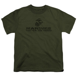 U.S. Marine Corps Distressed Logo Youth T-Shirt (Ages 8-12) Youth T-Shirt (Ages 8-12) U.S. Marine Corps.   