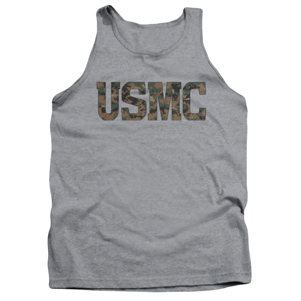 U.S. Marine Corps. Usmc Camo Fill - Men's Tank Top Men's Tank U.S. Marine Corps.   