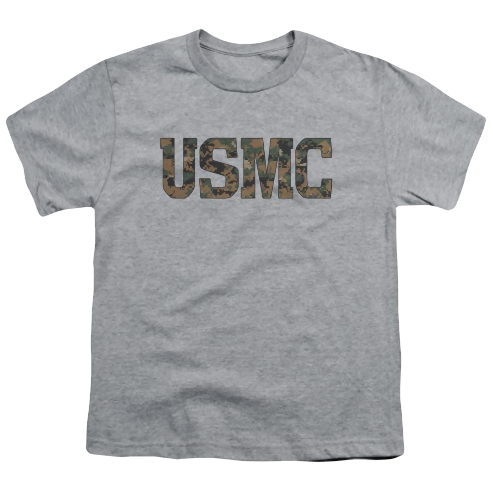 U.S. Marine Corps Usmc Camo Fill Youth T-Shirt (Ages 8-12) Youth T-Shirt (Ages 8-12) U.S. Marine Corps.   