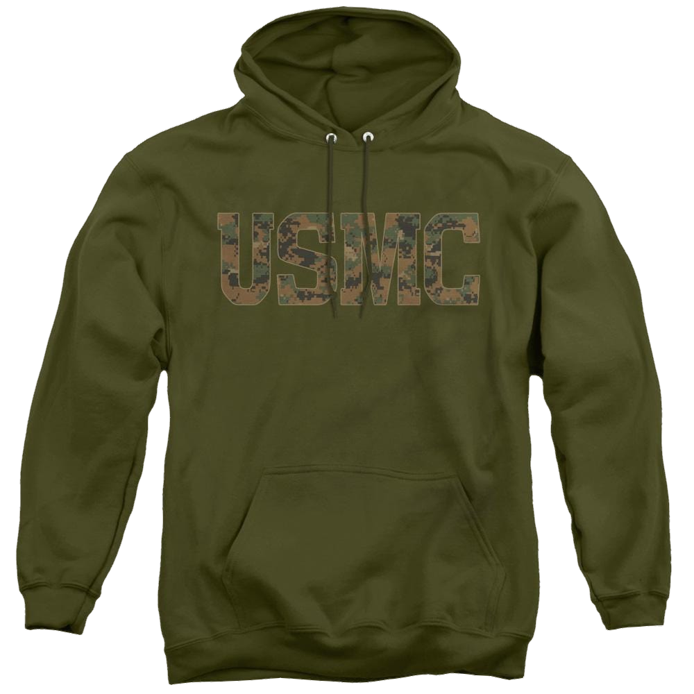 U.S. Marine Corps. Usmc Camo Fill - Pullover Hoodie Pullover Hoodie U.S. Marine Corps.   
