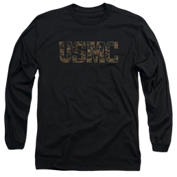 U.S. Marine Corps Usmc Camo Fill Men's Long Sleeve T-Shirt Men's Long Sleeve T-Shirt U.S. Marine Corps.   