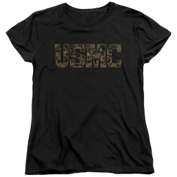 U.S. Marine Corps. Usmc Camo Fill - Women's T-Shirt Women's T-Shirt U.S. Marine Corps.   