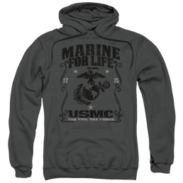 U.S. Marine Corps For Life Pullover Hoodie Pullover Hoodie U.S. Marine Corps.   