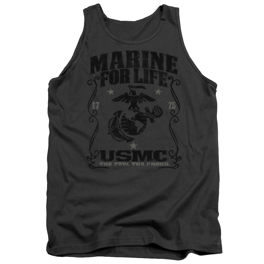 U.S. Marine Corps For Life Men's Tank Men's Tank U.S. Marine Corps.   