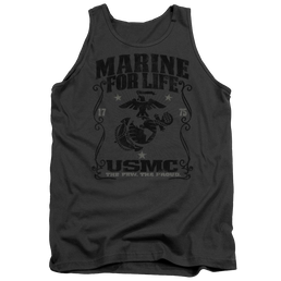 U.S. Marine Corps For Life Men's Tank Men's Tank U.S. Marine Corps.   