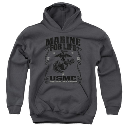 U.S. Marine Corps For Life Youth Hoodie (Ages 8-12) Youth Hoodie (Ages 8-12) U.S. Marine Corps.   