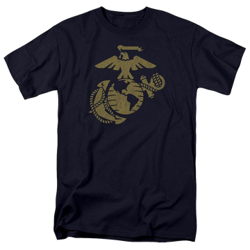 U.S. Marine Corps Gold Emblem Men's Regular Fit T-Shirt Men's Regular Fit T-Shirt U.S. Marine Corps.   