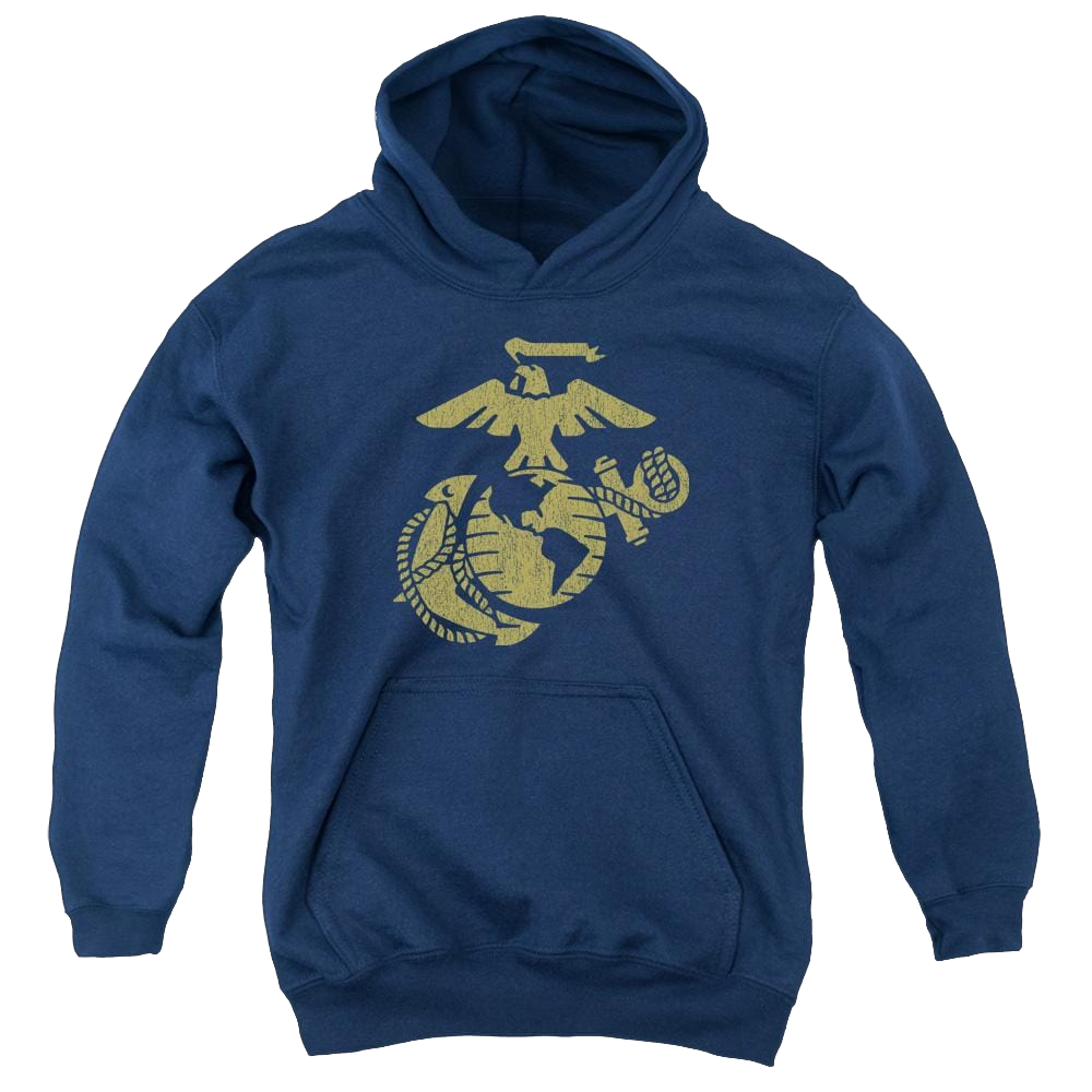 U.S. Marine Corps Gold Emblem Youth Hoodie (Ages 8-12) Youth Hoodie (Ages 8-12) U.S. Marine Corps.   