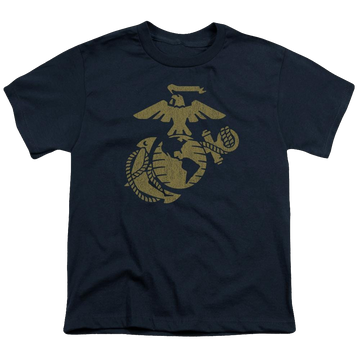 U.S. Marine Corps Gold Emblem Youth T-Shirt (Ages 8-12) Youth T-Shirt (Ages 8-12) U.S. Marine Corps.   