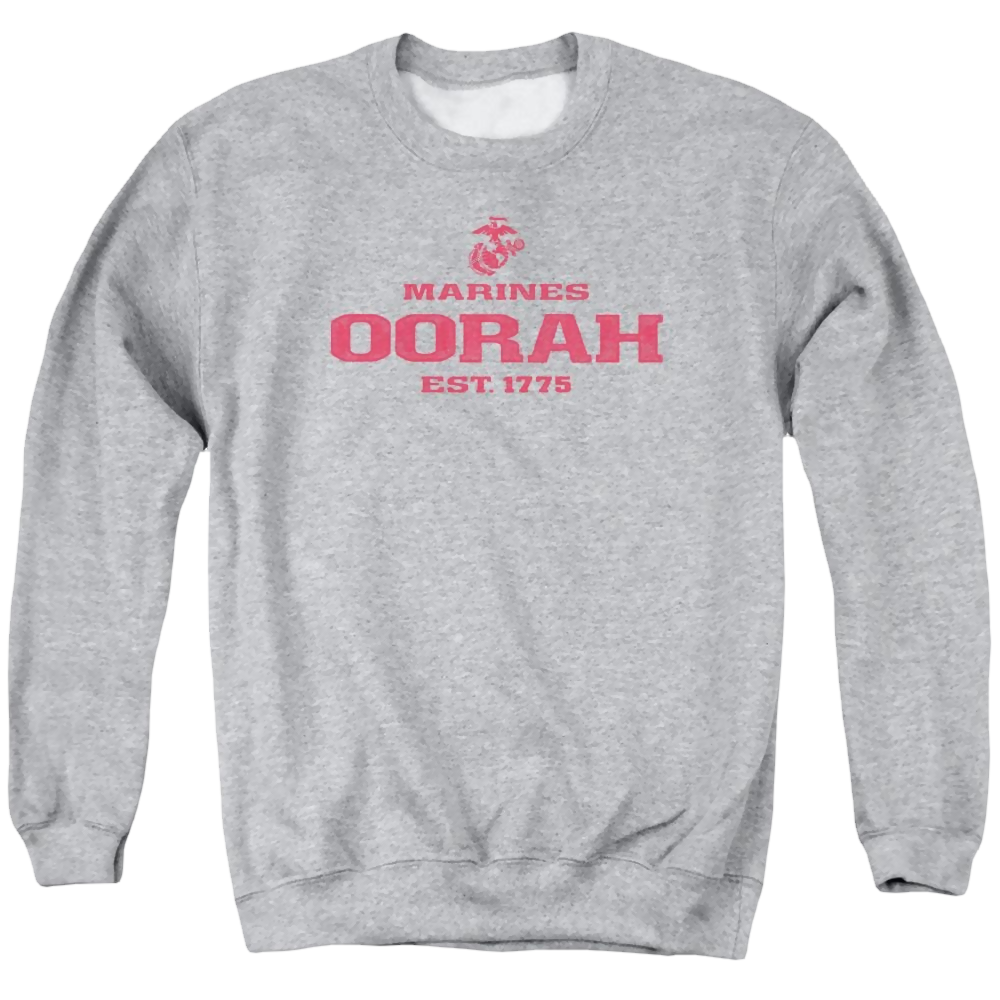 U.S. Marine Corps Oorah Men's Crewneck Sweatshirt Men's Crewneck Sweatshirt U.S. Marine Corps.   