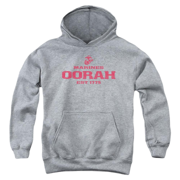 U.S. Marine Corps Oorah Youth Hoodie (Ages 8-12) Youth Hoodie (Ages 8-12) U.S. Marine Corps.   